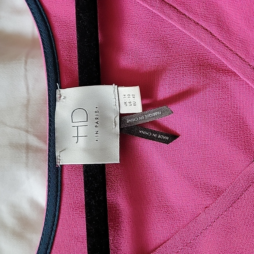 Anthropologie HD In Paris Pink Dress 10 - Picture 7 of 13